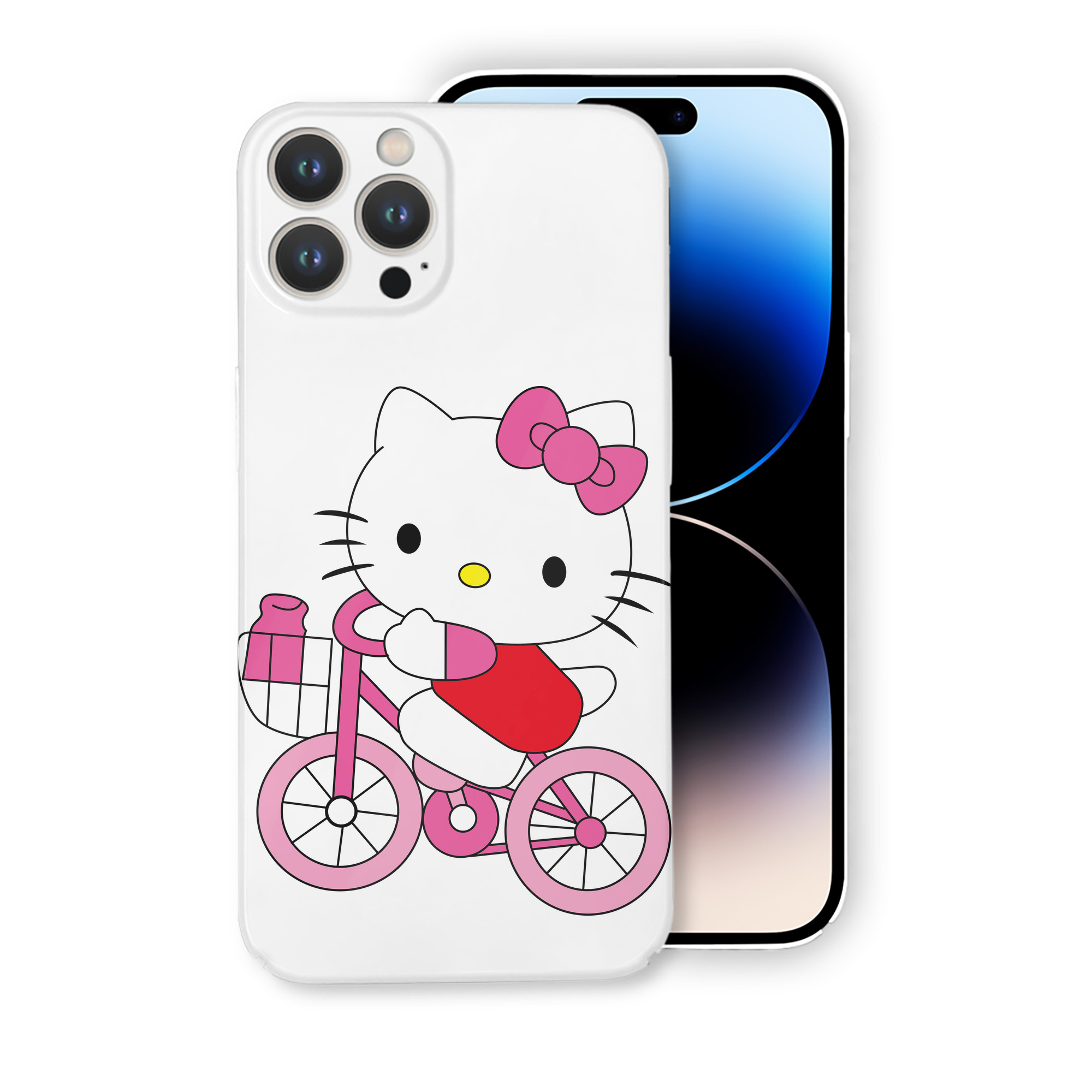 （画像用） Hello Kitty ハローキティ 【iPhone 14シリーズ対応】ハードケース